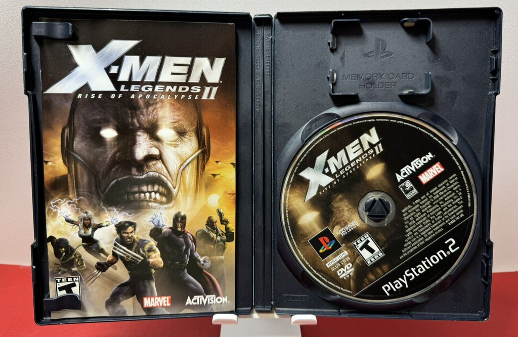 X-Men: Legends I and II, The Official Games Wolverines Revenge CIB Games 4 Games #1