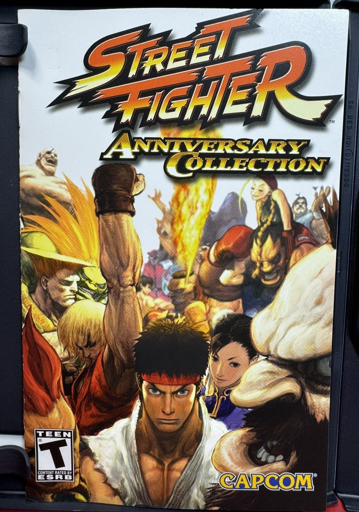 Street Fighter Anniversary Collection (Sony PlayStation 2, 2004) PS2 COMPLETE #4