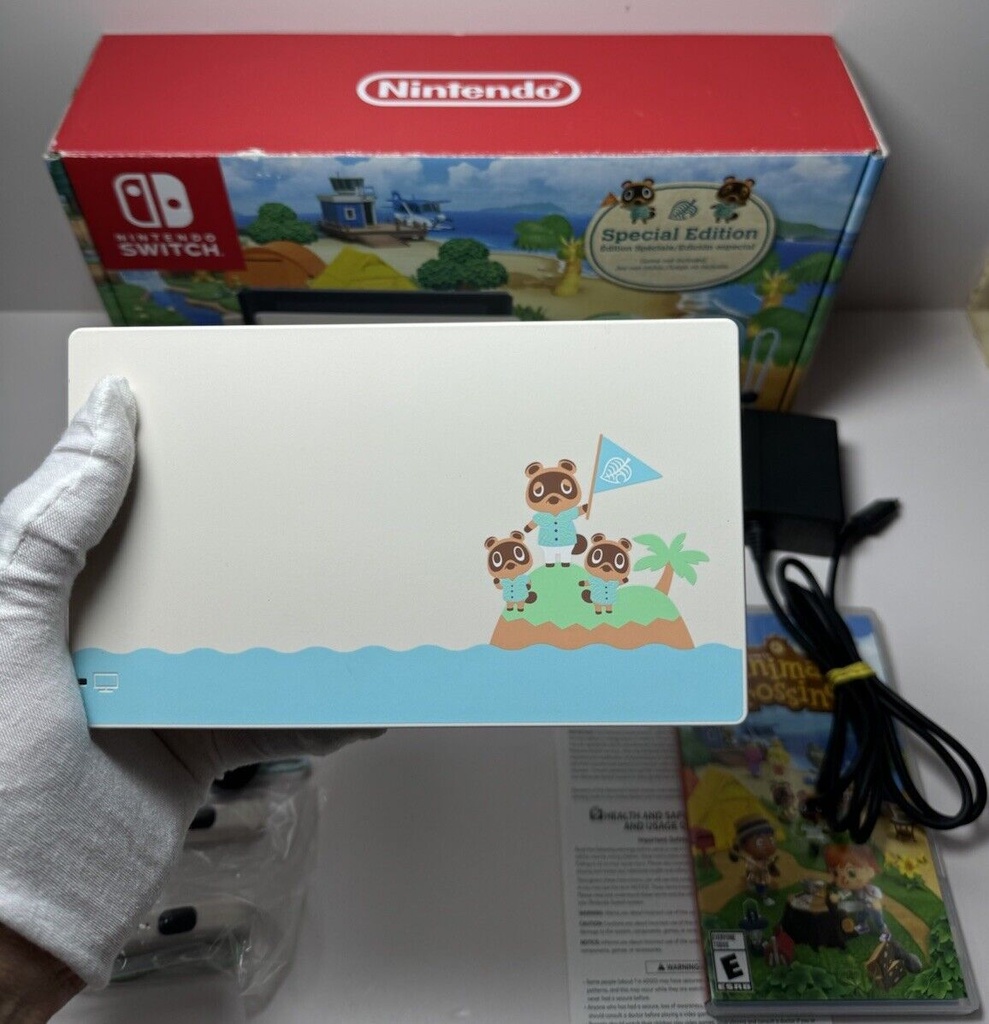 Nintendo Switch HAC-001(-01) Animal Crossing: New Horizon Special Edition #4