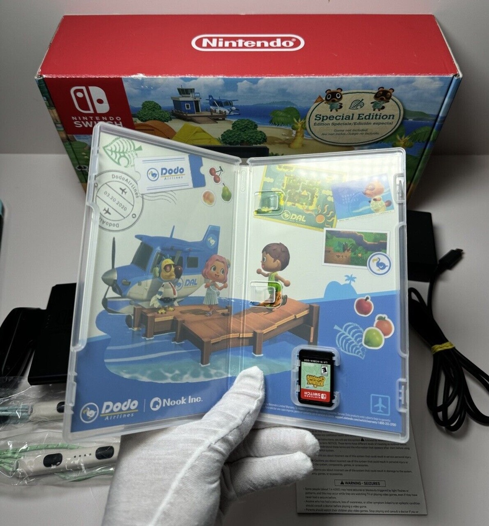 Nintendo Switch HAC-001(-01) Animal Crossing: New Horizon Special Edition #5