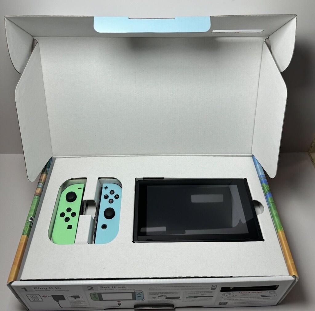 Nintendo Switch HAC-001(-01) Animal Crossing: New Horizon Special Edition #7