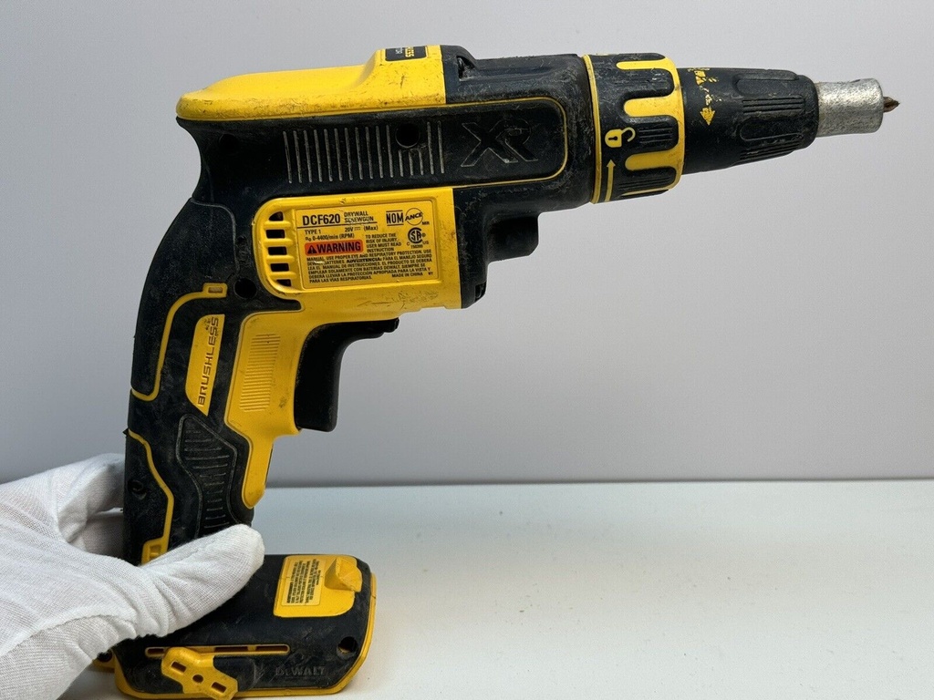 Dewalt DCF620 Cordless Brushless  Drywall Screw Gun w/ Drill DCD771, Flashlight #5