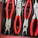 Snap On 7-Piece Push Button Quick Release Angled/Straight Snap Ring Pliers Set purchase