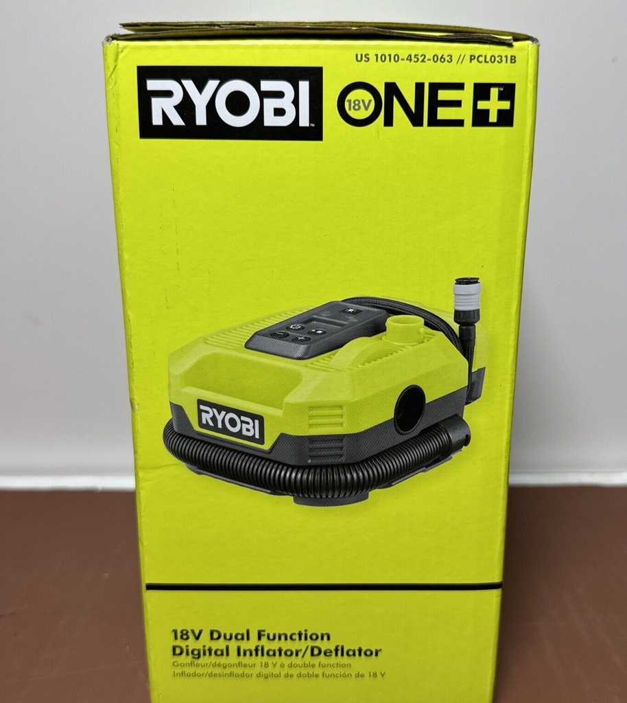 RYOBI ONE+ 18V Dual Function Digital Inflator/Deflator (Tool Only) PCL031B #4