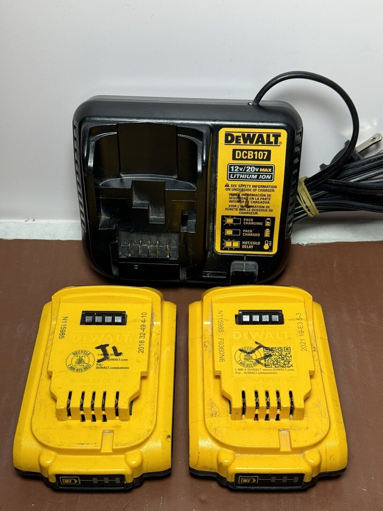 DeWalt 2 Tool Bundle w/ 2ah Battery, Charger & WorkLight - Free Shipping #9