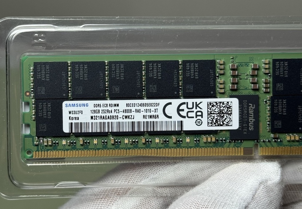 M321RAGA0B20-CWK SAMSUNG 128GB DDR5 4800 ECC REG RDIMM 4Rx4 SERVER MEMORY #1