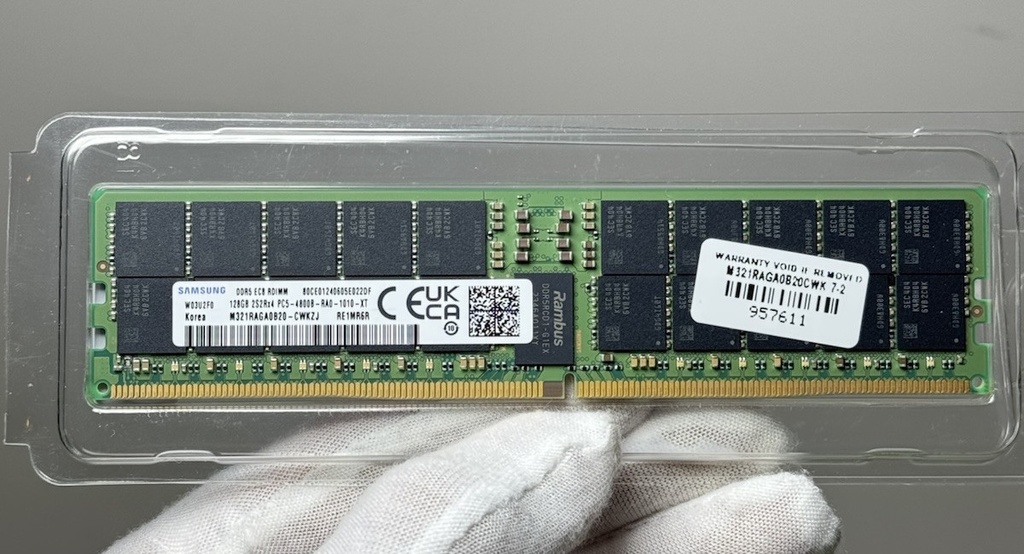 M321RAGA0B20-CWK SAMSUNG 128GB DDR5 4800 ECC REG RDIMM 4Rx4 SERVER MEMORY #3