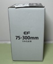 Canon EF 75-300mm f/4-5.6 III Lens -Open Box price