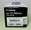 Canon EF 75-300mm f/4-5.6 III Lens -Open Box cost