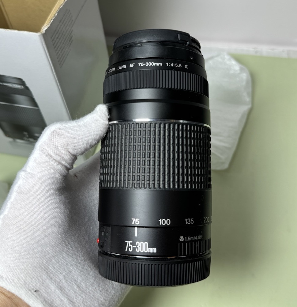 Canon EF 75-300mm f/4-5.6 III Lens -Open Box #6