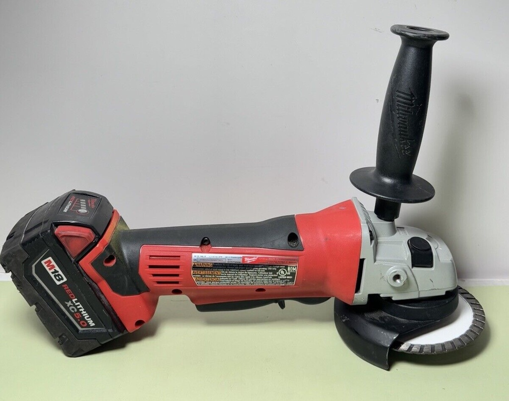 Milwaukee M18 Cordless 4-1/2" Cut-off / Grinder with XC 5.0 Battery - 2680-20 #1