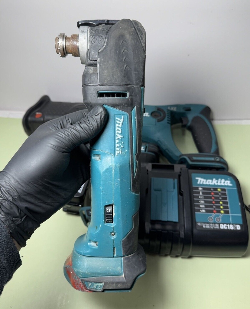 Makita XMT03 + XPH10  Drill Driver + BJR182 LXT Saw + 3.0Ah batt+charger #1