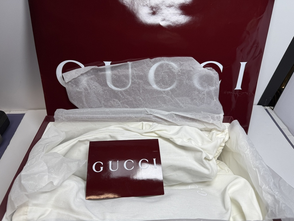 GUCCI Men's Olive Green Jordy Guccissima Suede Loafers Silver Horsebit Size 41 #8