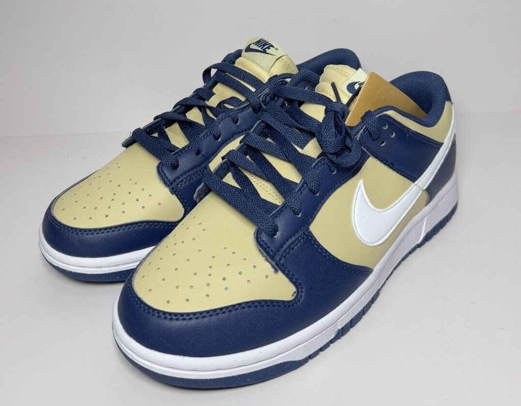 Nike Dunk Low Next Nature Midnight Navy Gold DD1873-401 Women's Sizes 9.5W #1