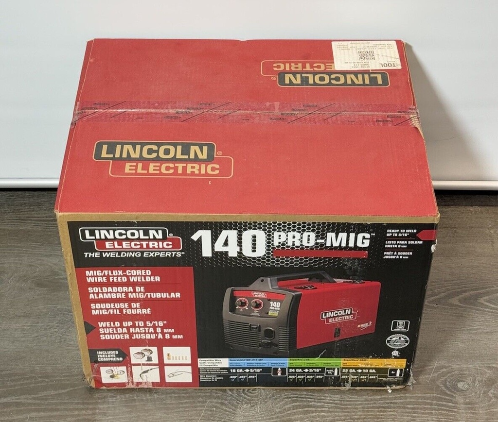 Lincoln Electric Pro-MIG 140 Wire Feed Welder K2480-1 115V, Aluminum Welder #1