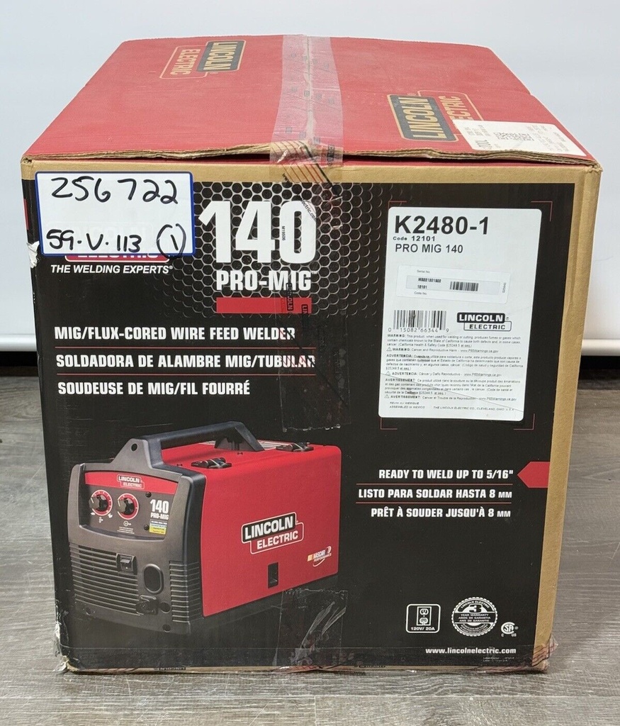 Lincoln Electric Pro-MIG 140 Wire Feed Welder K2480-1 115V, Aluminum Welder #2