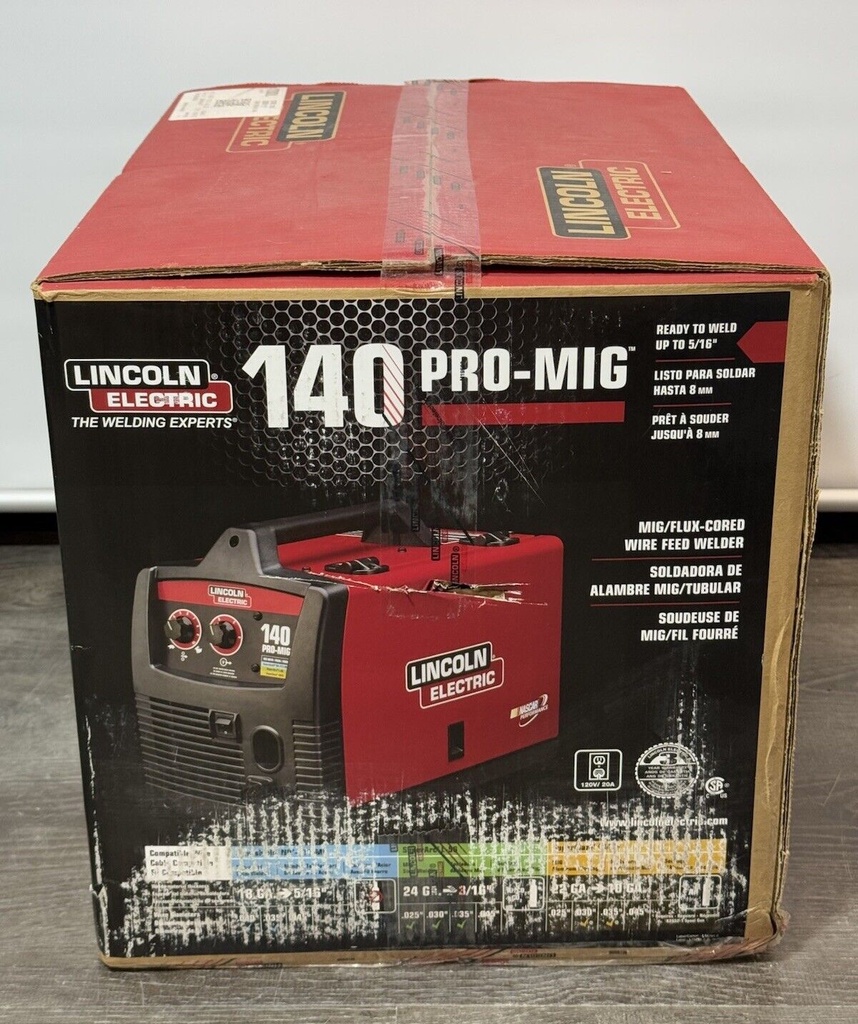 Lincoln Electric Pro-MIG 140 Wire Feed Welder K2480-1 115V, Aluminum Welder #4