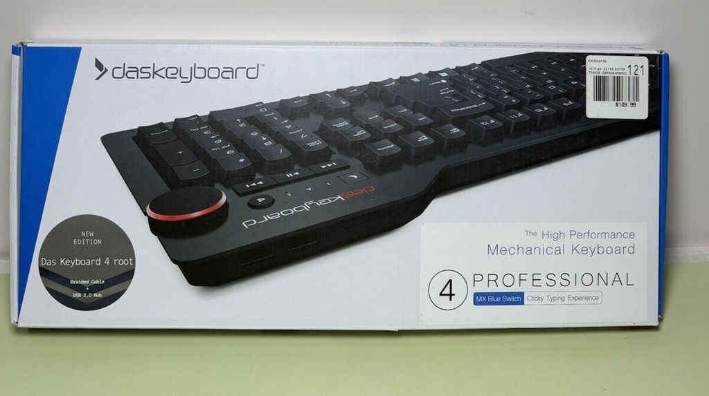 Das Keyboard 4 Root Cherry MX Blue Mechanical Keyboard DKPKDK4P0MCC0USX #2