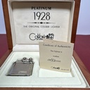 Colibri 1928 Limited Edition Platinum Lighter 0073 of 2000 - Vintage Collectible used