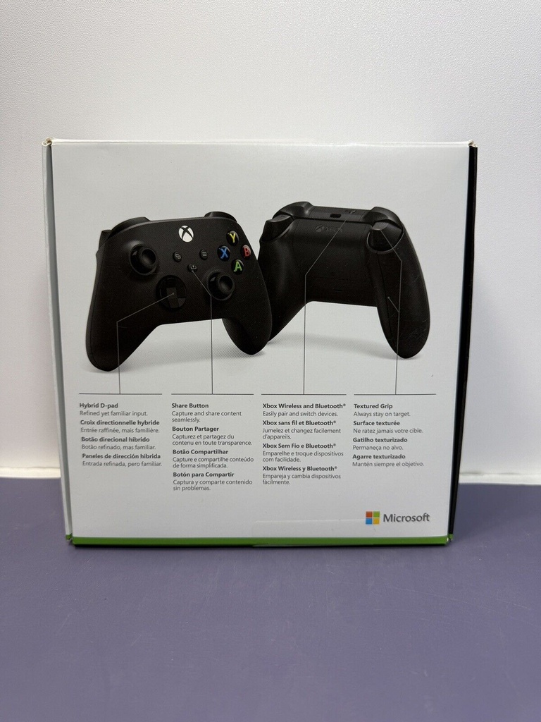 New Microsoft Xbox Series X|S Wireless Controller Carbon Black 1914 #1