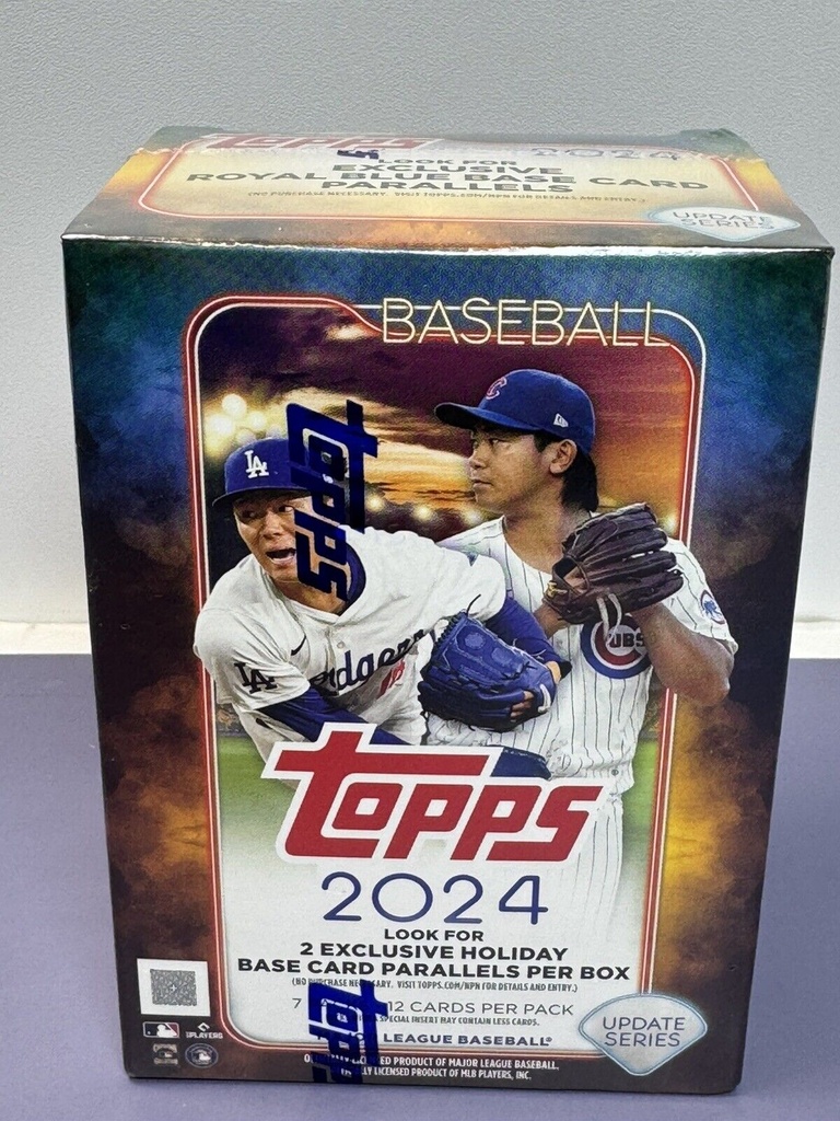 Baseball Card Box Bundle - Topps Heritage 2023 & Topps 2024 Series 2 Sealed Box #3