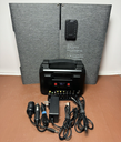 Portable Solar Generator, 100W Power Station with Solar Panels 40W Included used