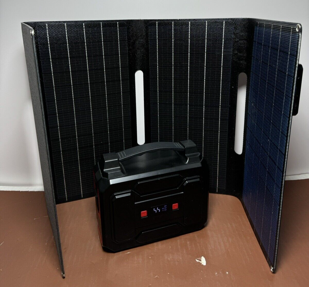 Portable Solar Generator, 100W Power Station with Solar Panels 40W Included #6