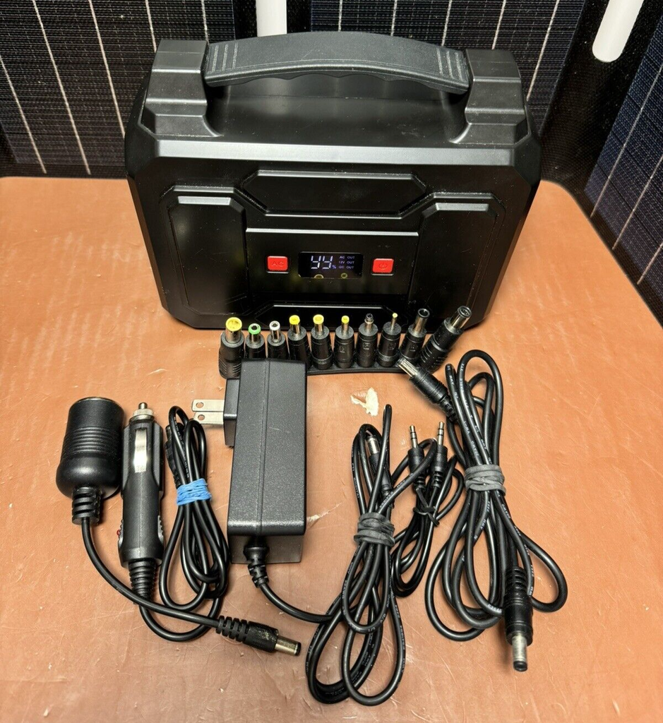 Portable Solar Generator, 100W Power Station with Solar Panels 40W Included #8