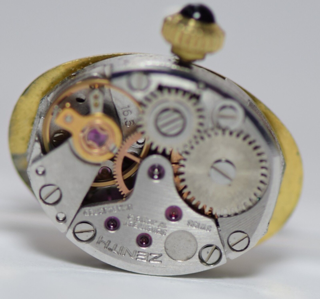 Vintage Movado Zenith 17 Jewel Mechanical Wristwatch Unadjusted Movement #16.5 #4