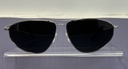 Oliver Peoples Sunglasses KALLEN Silver/Blue Polarized Aviator OV1261S 5036P2 used