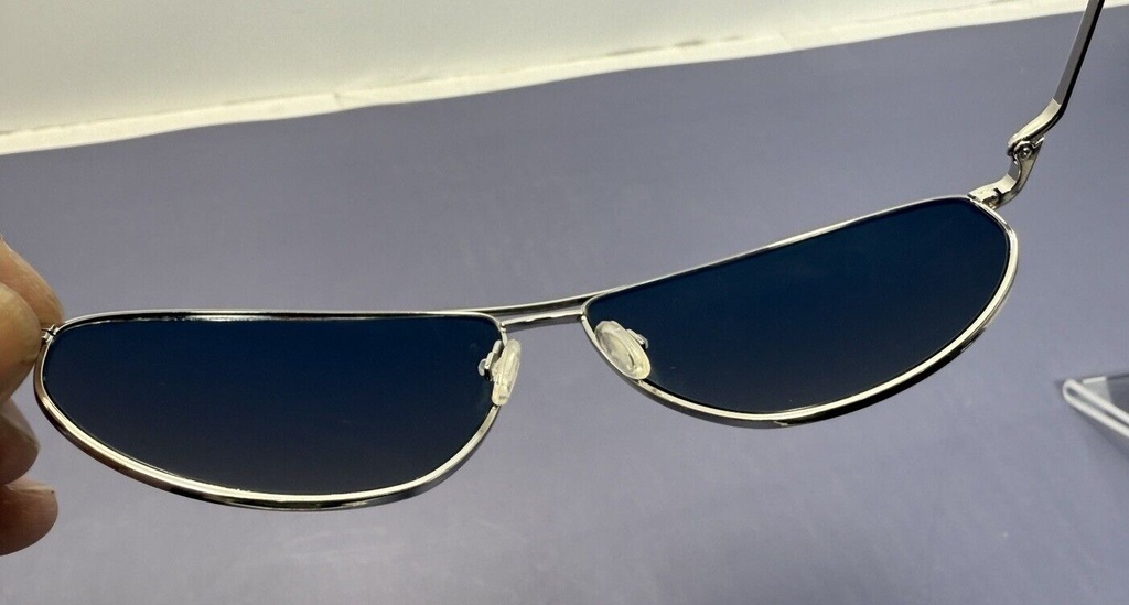 Oliver Peoples Sunglasses KALLEN Silver/Blue Polarized Aviator OV1261S 5036P2 #5