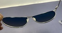 Oliver Peoples Sunglasses KALLEN Silver/Blue Polarized Aviator OV1261S 5036P2 purchase