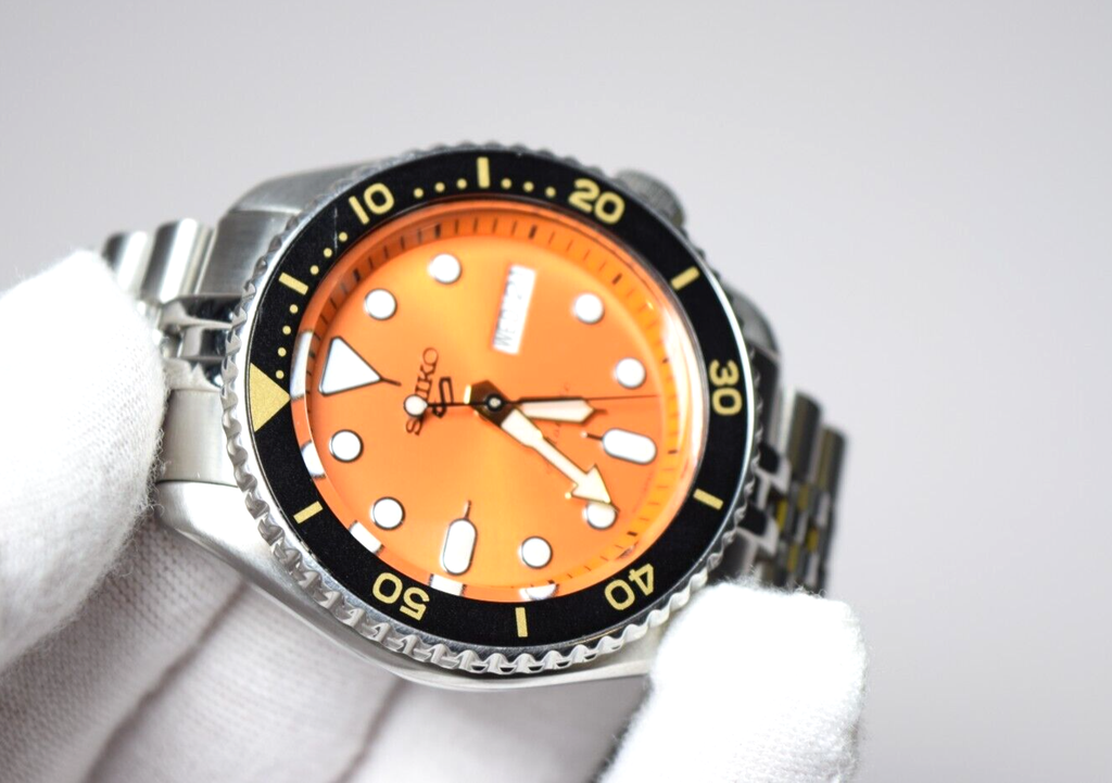 Seiko 5 Sports Orange Day/Date Calendar-24 Jewels, 40 mm-Automatic #8