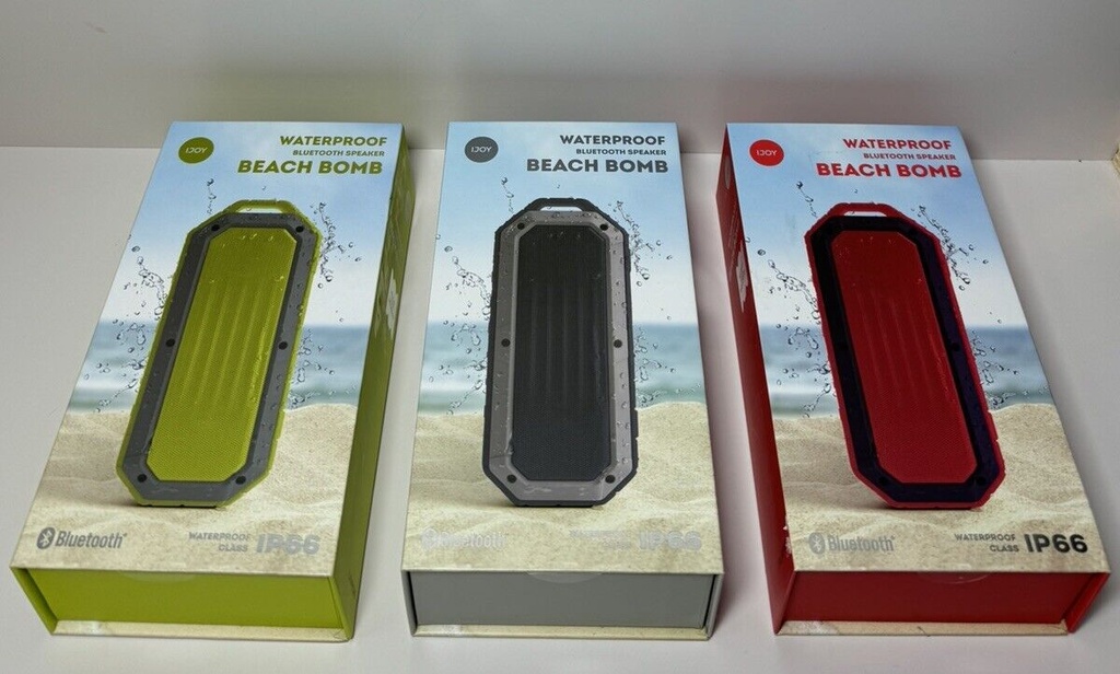 3 X IJoy Beach Bomb Ip66 Waterproof Portable Bluetooth Speaker #2