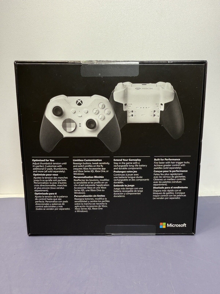 Microsoft Wireless Controller - Elite V2 Core White for Xbox Series X/S -1797- #1