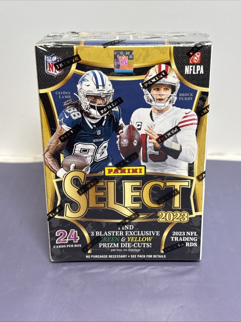 2023-24 Panini NFL Select Trading Card Blaster Box SEALED Stroud RC #1