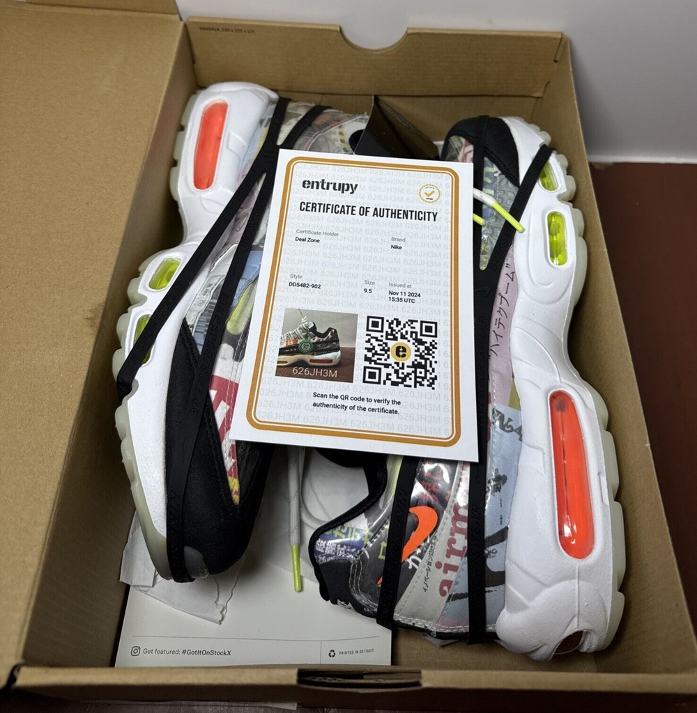 Nike Air Max 95 SE "Swoosh Mart/Magazine" Multi-Color DD5482-902 SiZE 9.5 #6