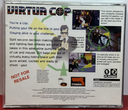 Virtua Cop (Sega Saturn, 1995) Not For Resale Complete Vintage Sega Saturn used