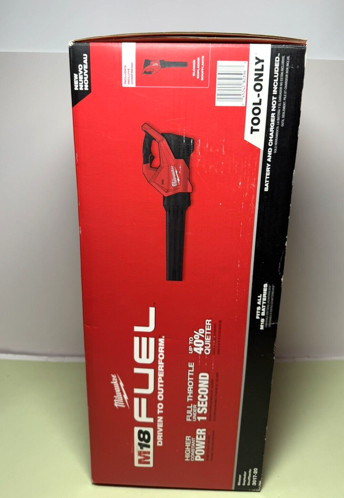 Milwaukee 3017-20 M18 FUEL 18V Cordless Li-Ion Variable Speed Blower - Bare Tool #1