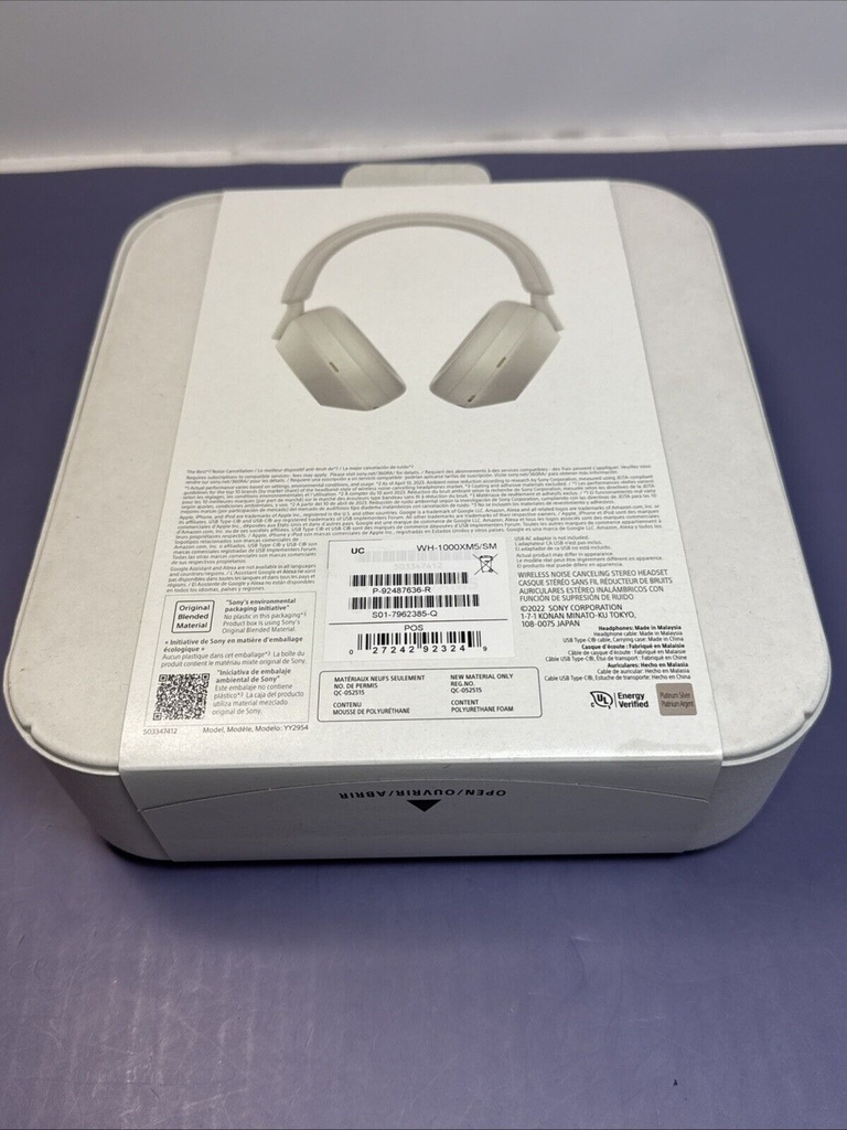 Sony WH-1000XM5 Wireless Industry Leading Noise Canceling Headphones, Silver #2