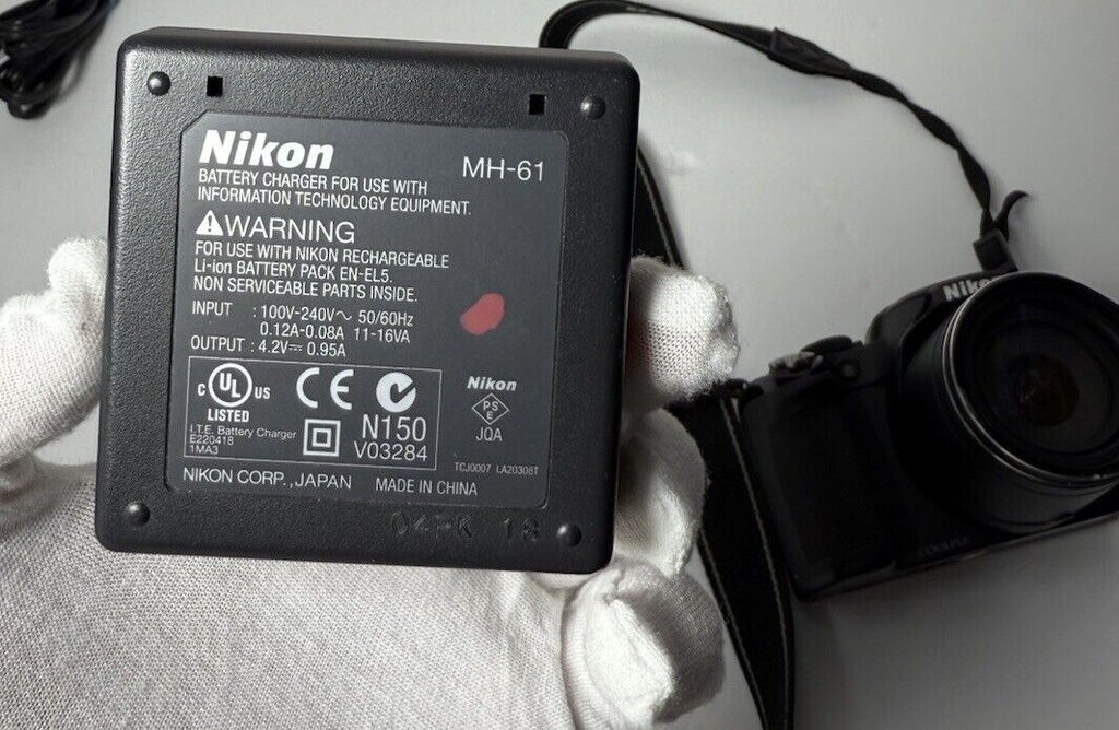 Nikon Coolpix P510 Digital Camera  42x Zoom, Battery, Charger #11