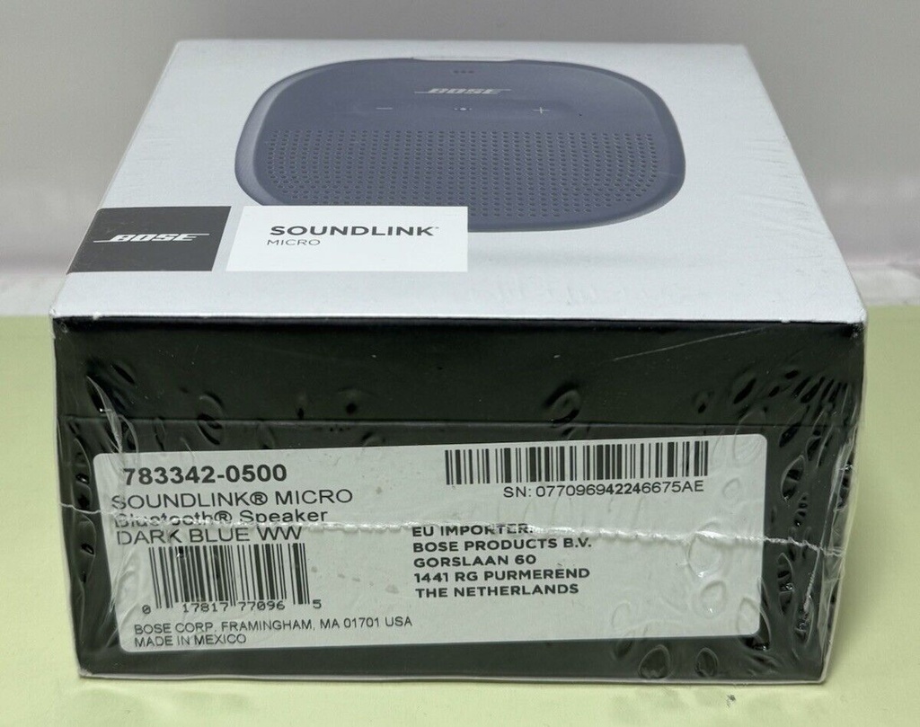 Bose SoundLink Micro Waterproof Bluetooth Speaker 783342-0500 - Dark Blue-New #2