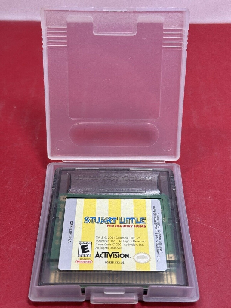 Stuart Little: The Journey Home (Nintendo Game Boy Color, 2001) Authentic Tested #2