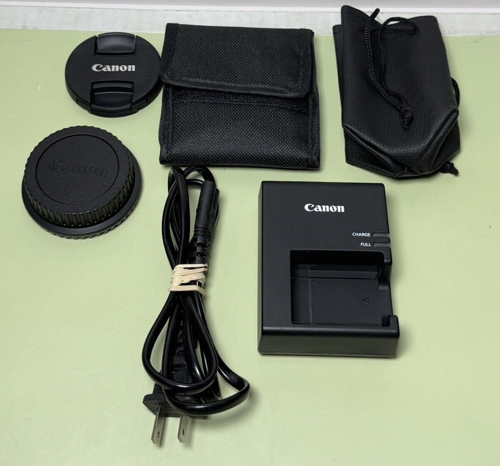 Canon EOS 4000D Digital SLR Camera w 18-55 mm Lens +Battery/Charger #12