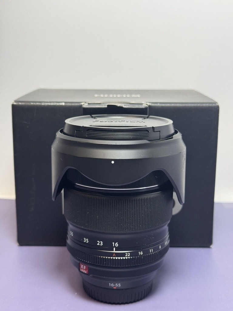 FUJIFILM XF 16-55mm f/2.8 R LM WR Lens w/ box, caps #1