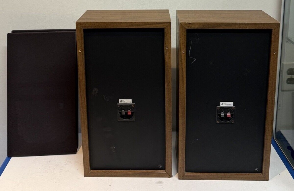 Vintage 1970s Acoustic Research AR28 B 2-Way Bookshelf Speakers #3
