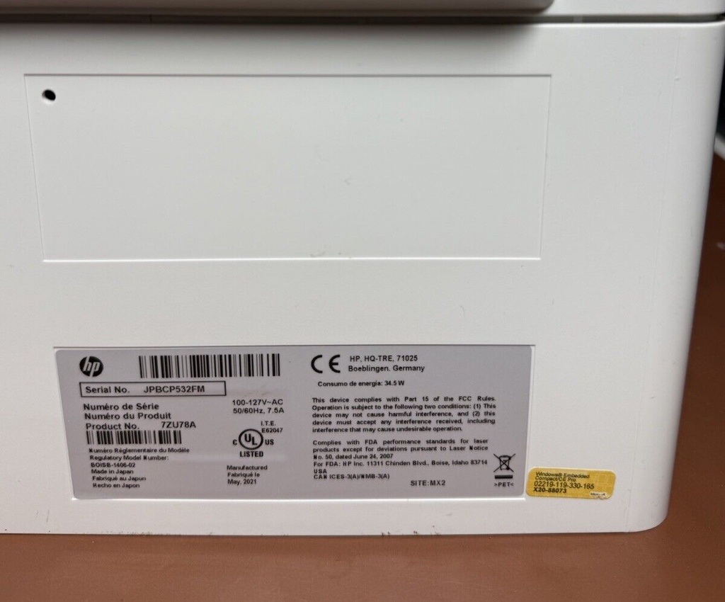 HP Color LaserJet Enterprise M555dn - Excellent condition #3