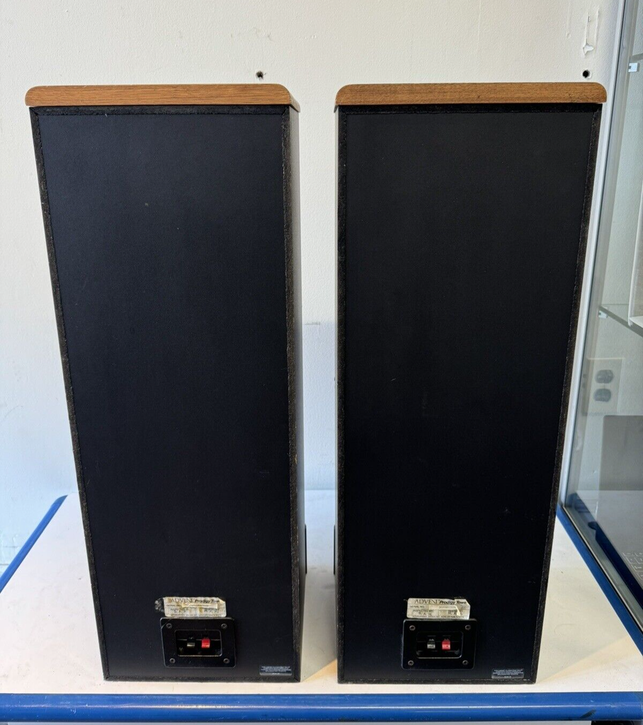 Vintage 1980s Advent Prodigy Large Tower Speakers - Tested&Works! #6