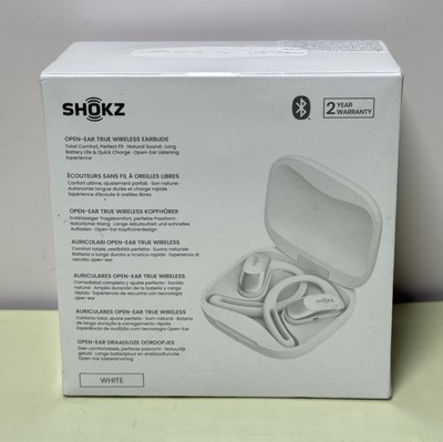 Brand New - Shokz OpenFit Air True Wireless Earbuds - White T511 #1