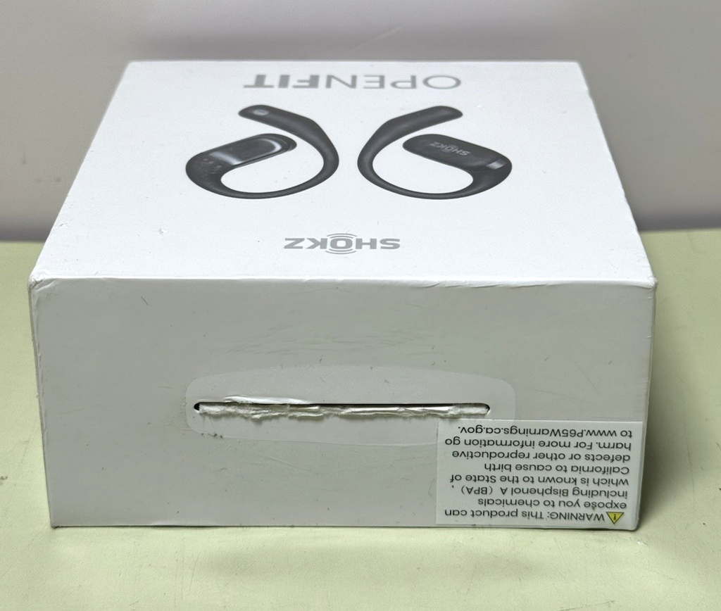 Brand New - Shokz OpenFit Open-Ear Bluetooth True Wireless Earbuds - Black T910 #2